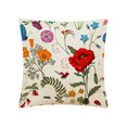 thumbnail image 2 of Advancent Funda de almohada de planta transpirable para sofá - Funda de cojín antibacteriana y desmontable hecha en línea Jardín y Patio dos 45*45 CM, 2 of 6