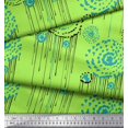 thumbnail image 2 of Soimoi Poly Georgette Fabric Brush Stroke Abstract Printed Fabric 1 Yard 42 Inch Wide, 2 of 3