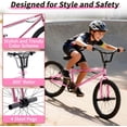 thumbnail image 6 of BMX Bikes for 6-14, Cuoote 20 Inch Bicycle with High-Carbon Steel BMX Frame, 360° Handlebar Rotation, 6 of 7