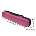 thumbnail image 3 of Reinforced Plastic Flute Protective Pouches Compact Travel Friendly Design Recorder Carriers For Musicians And Students, 3 of 8