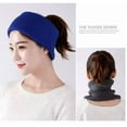 thumbnail image 3 of BH-JJSMGS Unisex Cashmere Neck Gaiter Soft Knitted Winter Neck Warmer for Women Men Thick Windproof Face Mask Covering(2-piece set), 3 of 3