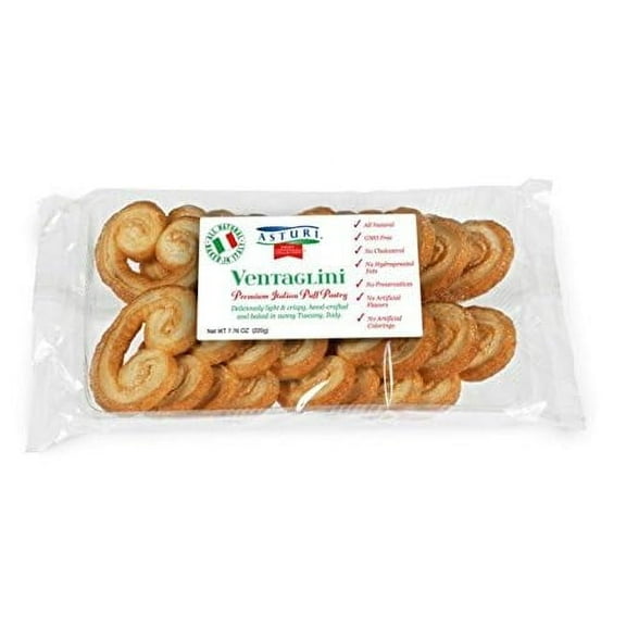 ASTURI - VANTAGLINI PREMIUM ITALIAN PUFF PASTRY 7.76oz - PACK OF 6