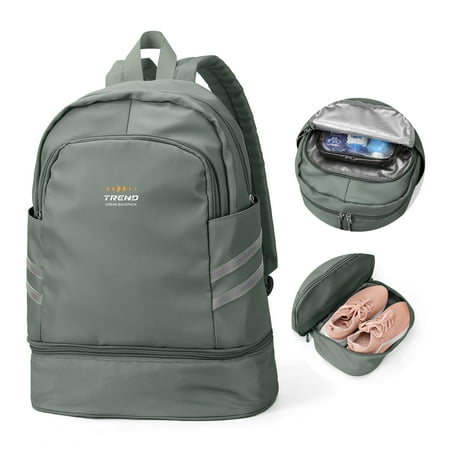 

Gym Backpack for Women with Shoes Compartment Large Women Travel Backpack Waterproof Sport Swimming Yoga Athletic Backpack