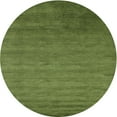 thumbnail image 1 of Ahgly Company Machine Washable Indoor Round Contemporary Seaweed Green Area Rugs, 7' Round, 1 of 7