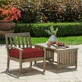 thumbnail image 4 of ARDEN Outdoor Deep Seat Cushion 24 x 24, Ruby Red Leala, 4 of 11