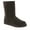 Chocolate, variant on Women's Elle Short Hickory Size 9 | Classic Suede Pull On Fashion Boot | Cozy Winter Boots for Women