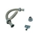 thumbnail image 3 of Juego de desagüe de metal para lavabo de doble fregadero con manguera de desagüe flexible de plástico, 3 of 3