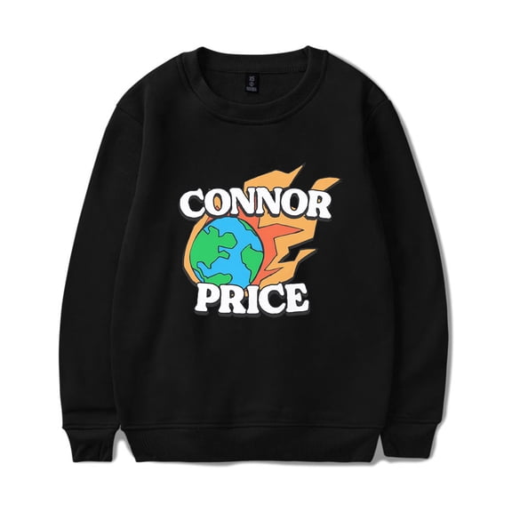 Connor Price Merch Sweatshirt Logo Printed Men Women Long Sleeve Crewnecks