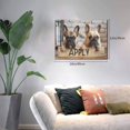 thumbnail image 2 of Naloa Cute Bulldogs Apply Print Canvas Picture,Wall Pictures, Modern Decorative Poster,Art Prints for Bedroom, Toilet, 40 x 30 cm, Built-in Wooden Frame, 2 of 6