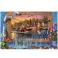 thumbnail image 1 of Puzzle HUOGUO con diseño de paisaje de 1000 piezas para adultos y niños, 1 of 5