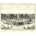 thumbnail image 2 of Decker 23x20 White Modern Wood Framed Museum Art Print Titled - Fountains of Versailles III, 2 of 4