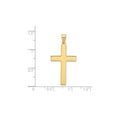 thumbnail image 2 of 14k Sandblasted Cross Pendant, 2 of 5