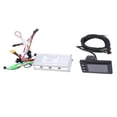 thumbnail image 1 of Pantalla LCD Para Bicicleta Eléctrica, aleación De Aluminio ABS 36V 48V 60V 500W 28A Kit De Controlador De Bicicleta Eléctrica Disipación De Calor Para Reemplazo, 1 of 7