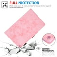thumbnail image 3 of Leather Case for 2021 Samsung Galaxy Tab A8 10.5" (SM-X200 or SM-X205) - Flip Lightweight Wallet Case with Stand / Card Holders, Protective Fold Stand Classic Cover (Pink), 3 of 5