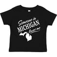 thumbnail image 3 of Inktastic Someone in Michigan Loves Me Boys or Girls Toddler T-Shirt, 3 of 5