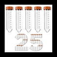 thumbnail image 2 of Tubo de CentríFuga CóNico - Tubos de CentríFuga de 50 Ml, 25 Tubos EstéRiles con Tapones de Rosca A Prueba de Fugas, Tubos CóNicos, 2 of 7