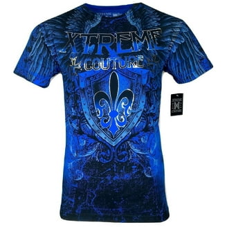 XTREME COUTURE by AFFLICTION Men T-Shirt HADES Skulls Biker MMA