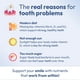 thumbnail image 5 of Vitaminas Tooth Restore, mandíbula fuerte, dientes fuertes, 180 cápsulas, 5 of 6