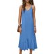 thumbnail image 3 of Vestido Largo de Hombro sin Mangas Cómodo sin Mangas Vestido Sólido de Cuello Redondo para Verano Y Primavera Vestido Casual Pantalones para Mujeres, 3 of 6