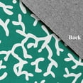 thumbnail image 2 of 4' x 6' Simply Daisy Seaweed Beach Style Chenille Area Rug, Kelly Green, 2 of 4