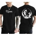 thumbnail image 3 of Men's/Unisex T-Shirt with Unique Fishing Design - Designed for Fishing Enthusiasts with "FISHING" Logo on the Front and a Lively Fishing Scene on the Back., 3 of 6