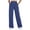 *2-Navy, variant on VBVC Women's Drawstring Sweatpants,Elastic Wide Leg Pants For Women,Ladies Loose Breathable Trousers with Pockets,khaki,Size XL