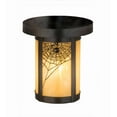 thumbnail image 7 of Meyda Tiffany 166029 Fulton Spider Web 8" Wide Flush Mount Ceiling Fixture - Brown, 7 of 7