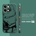 thumbnail image 3 of Case For OPPO RENO 8 7 9 6 7SE 5 4 4SE 4 3 4G 5G PRO PLUS Colour Simple Liquid Silicone Case Marvel Iron Man Comics, 3 of 5