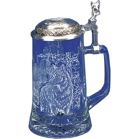 James Meger Glass Timber Wolf Stein, 0.40L