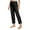Black, variant on CONFREE Womens Dress Pants Straight Leg Suit Pants for Women High Waist Solid Color Lightweight Business Trousers With Pocket