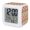 Light Beige, variant on Christmas Town, Digital Alarm Clock for Bedrooms, Smart LED Alarm Clock with 7 Color Changing Night Light, Winter Snow Old World Vintage House Silent Wake Up Clocks for Sleep Study Cooking 3.2"x3.2"