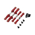 thumbnail image 3 of arctrm 1/14 RC Car Adjustable Tie Rod Set Linkage Durability Easy to Install Accessory Red, 3 of 10