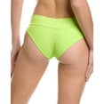 thumbnail image 2 of Frankies womens  Bikinis Gavin Ribbed Bikini Bottom, s, Green, 2 of 3