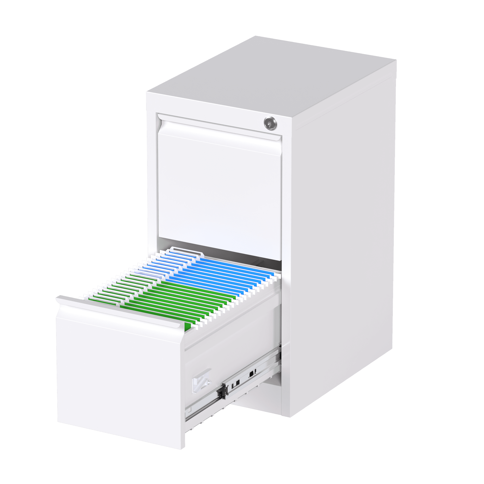 SUPEER 2 Drawer File , Metal Vertical File Storage with