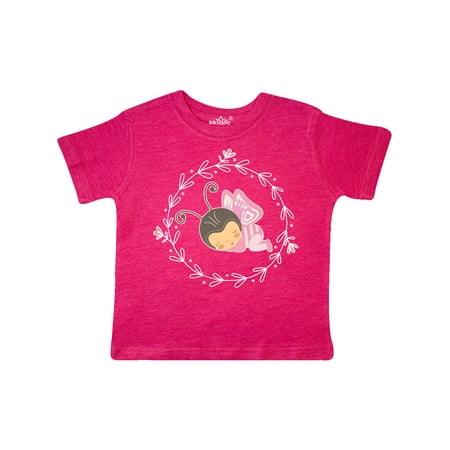 

Inktastic Baby Girl Clothes Butterfly Gifts Gift Toddler Toddler Girl T-Shirt