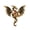 Gold, variant on Unique Dragon Brooch Alloy Unisex Jewelry Gift for Men Women