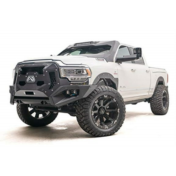 Fab Fours 19-C Ram 2500/3500, Automotive Bumper with HD Grumper for RAM 2500/3500 Black
