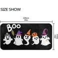 thumbnail image 3 of GZHJMY Halloween Ghost Kitchen Rug Non-Slip Kitchen Floor Mat Anti Fatigue Standing Mat for Sink Kitchen Bathroom, 39 x 20 Inch, 3 of 7