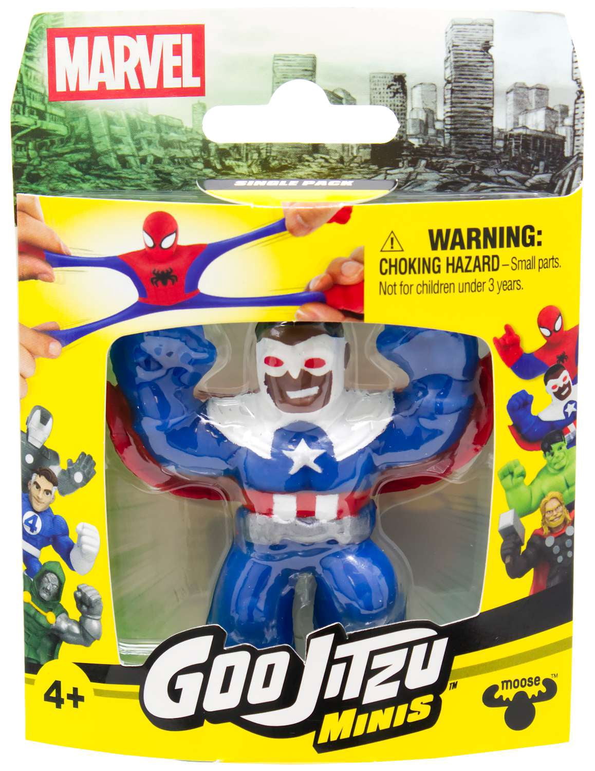 Goo Jit Zu Marvel Superheroes Groot Action Figure - Boys, Ages 4+