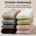 thumbnail image 4 of Fnochy Boot Socks for Women - Thick Winter Socks - Knit Warm Socks - Thick Warm Cozy Crew Socks Solid Color Gifts - Gifts for Women, 4 of 8
