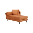 thumbnail image 2 of Chaise lounge brazo derecho Levanto pata nogal - Terracota WEIK Levanto, 2 of 7