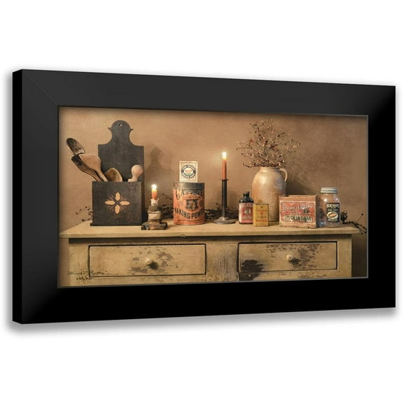 Jacobs, Billy 14x9 Black Modern Framed Museum Art Print Titled - Mamas Pantry