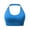 Blue, variant on Sports Bra for Women Comfortable Fit Adjustable Straps Racerback Halter Neck for Workout Yoga Running Full Coverage Support Daily Wear Brown XL