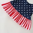 thumbnail image 5 of Edvintorg 6Months-4Years 4Th Of July Girl Set Clothes Summer Toddler Kids Baby Girls Independence Day Fashion Cute Sweet Star Print Ruffles Jeans Suit, 5 of 7