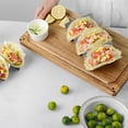 thumbnail image 3 of 2 Unids Burritos de acero inoxidable Soportes Taco Pantalla Bastidores Titulares (Color de acero), 3 of 5