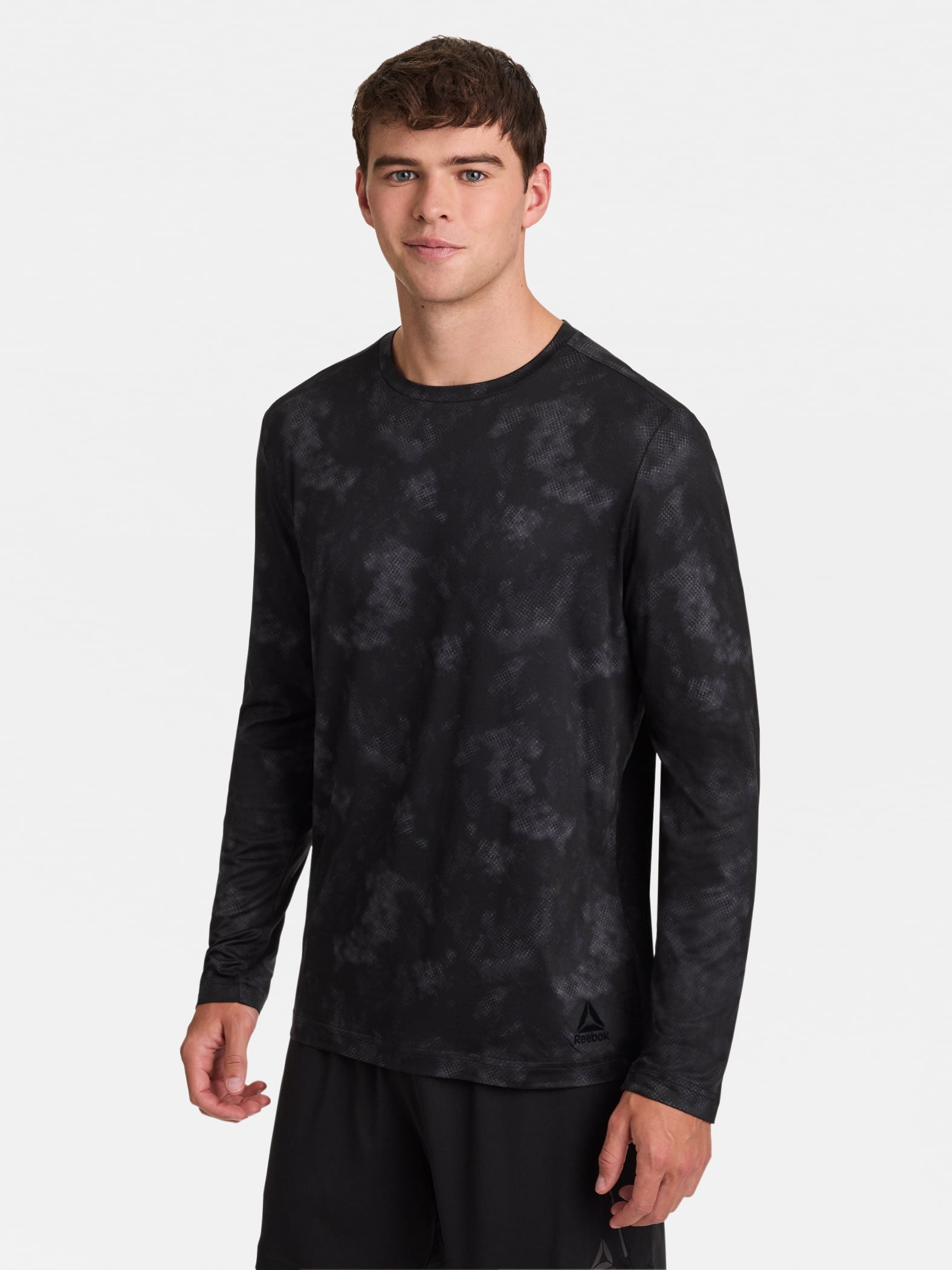 Reebok Men's and Big Men's Legacy Core Long Sleeve T-Shirt, Sizes XS-5XL