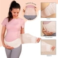 thumbnail image 3 of Faja de Embarazo Bluelander Soporte Transpirable para Cintura y Abdomen Cinturón Maternidad Talla XL, 3 of 5