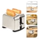 thumbnail image 2 of KAKOWELY Tostadora de juguete, casa de muñecas, electrodoméstico de cocina, máquina para hacer pan en miniatura, juguete de simulación para niños, 2 of 4