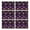 Neon Halloween Pumpkin, variant on Occult Halloween Pattern Summer Placemats Table Placemats Set Of 4-Linen Kitchen Washable Placemats Table Mats 11.8"x17.7" Non-Slip Heat Resistant
