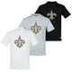 thumbnail image 1 of NFL Paquete de 3 Playeras New Orleans Saints para Hombre, Talla Grande, 1 of 4